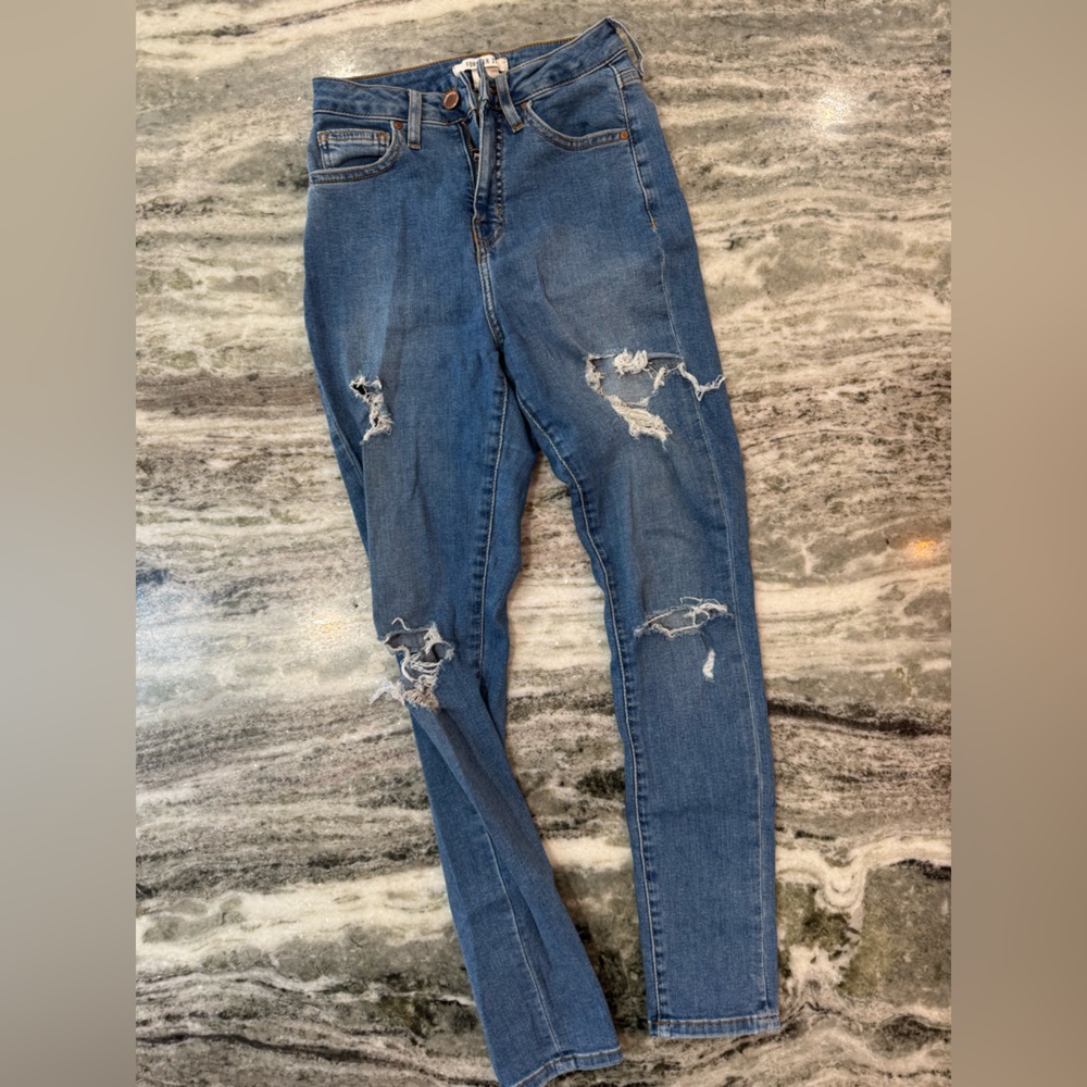 High waisted skinny jeans size 24